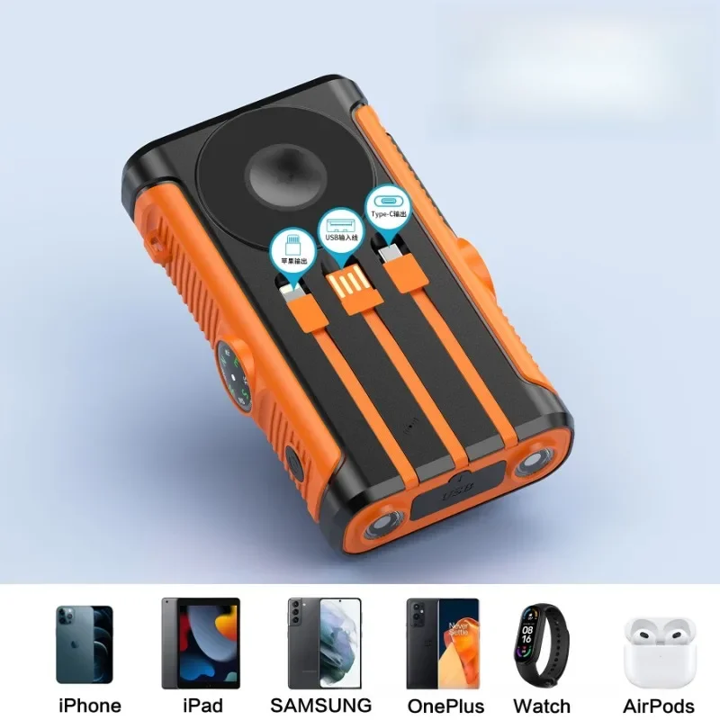 50000mAh Solar Power Bank 22.5 - Solar Emergency Charger ulasan dan harga