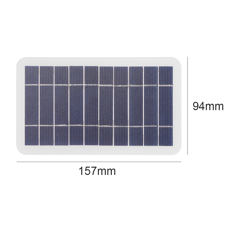 HTMCK Portable 2W 5V Mini Sola - Solar Emergency Charger ulasan dan harga