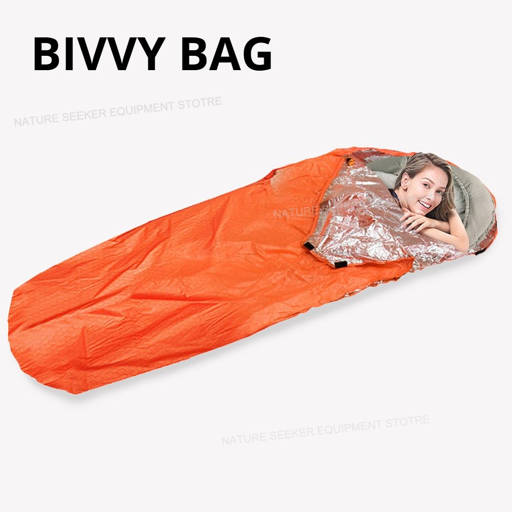 Emergency Thermal Sleeping Bag - Bivy Bag Emergency ulasan dan harga